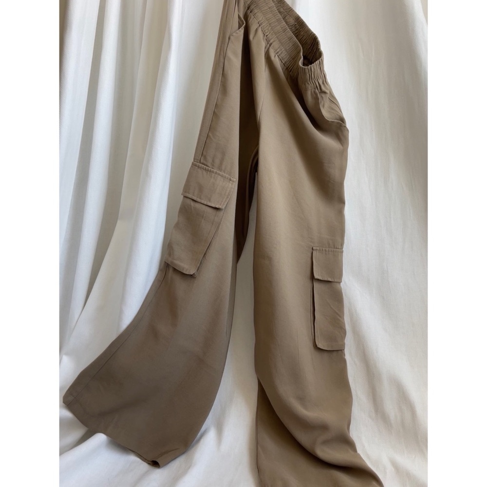 FRANKIE CARGO PANTS — In Khaki - Picture 9 of 9